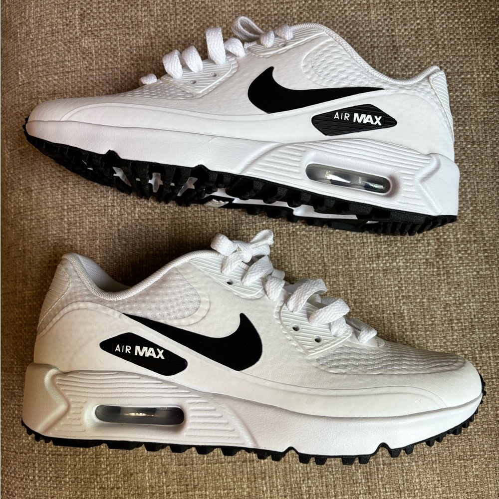 Nike Air Max Kids Sneakers - White and Black